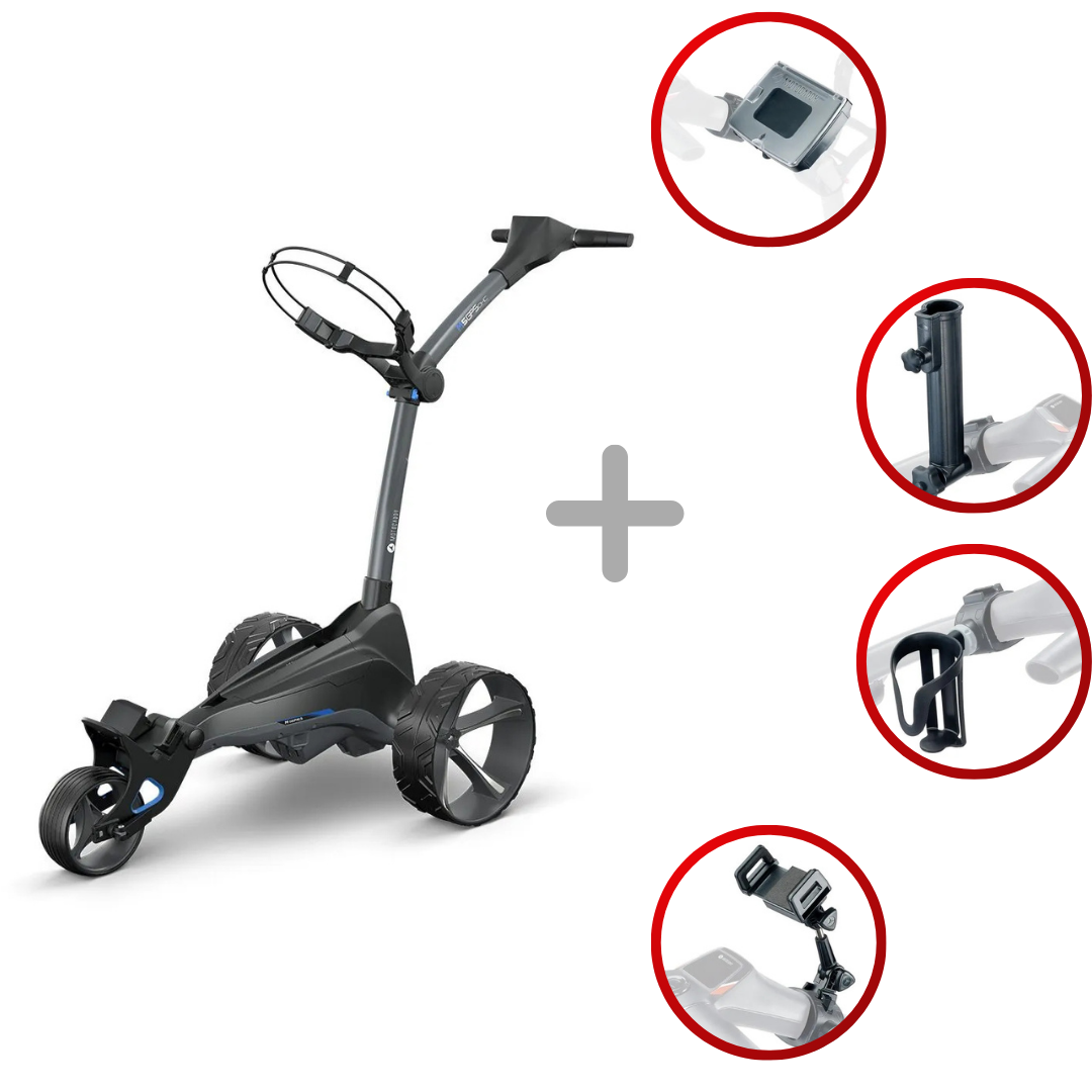 Motocaddy M5 GPS DHC Ultra Lithium Electric Trolley 2025 Motocaddy Golf