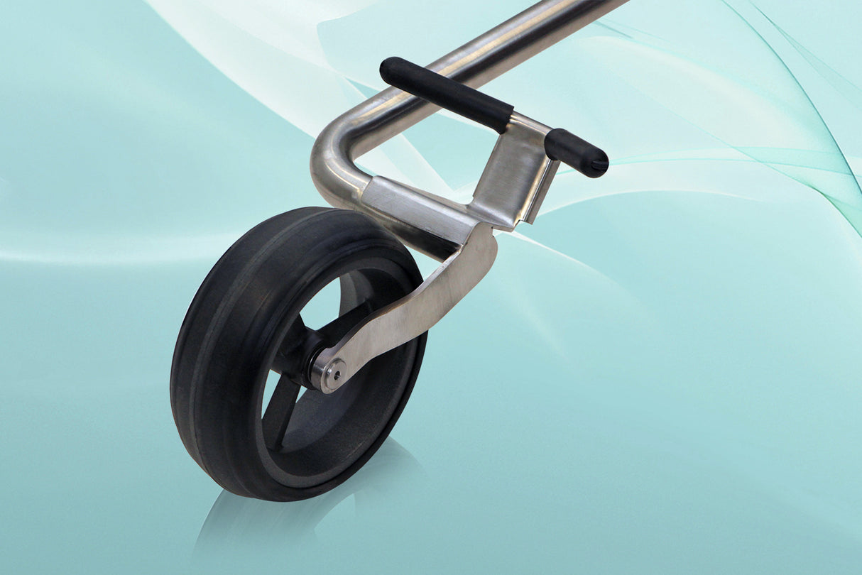 PG-Powergolf Nitro Pure Steel Elektrotrolley (Lithium-Ionen-Akku 45+ Loch) Golftrolley Elektrisch PG-Powergolf