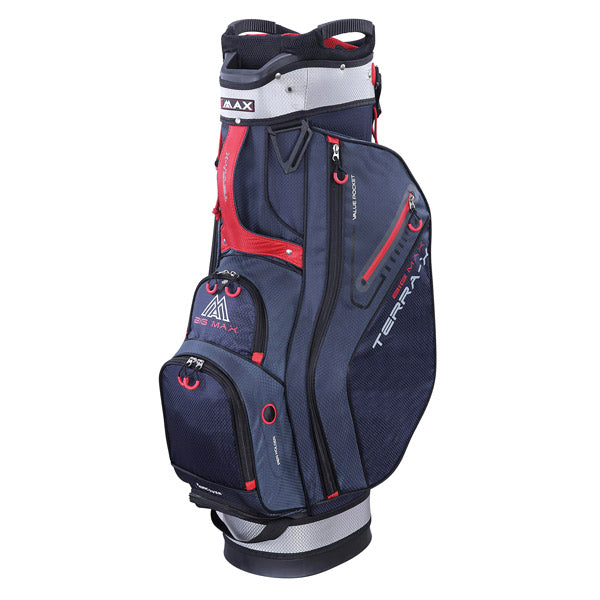 Big Max Terra X Golfbag Big Max navy-silver-red