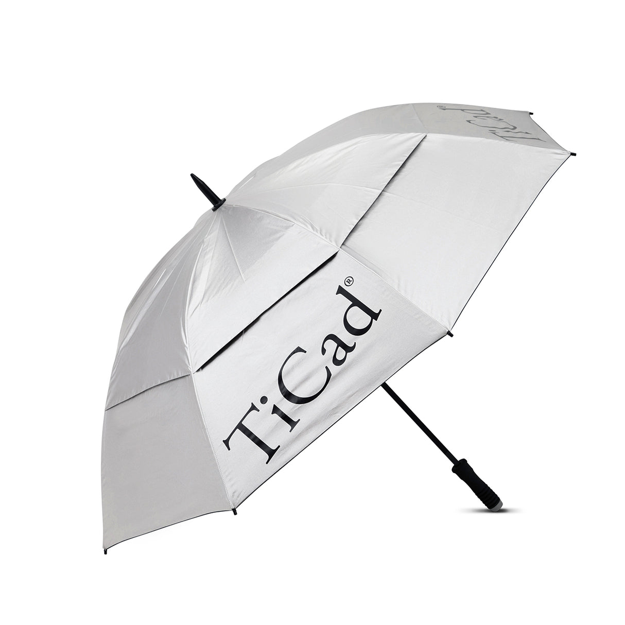 TiCad Golfschirm Windbuster TiCad Golf schwarz mit UV-Schutz Griff Ø 36 mm, Schirm Ø 130 cm Mit Stift
