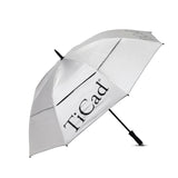 TiCad Golfschirm Windbuster TiCad Golf schwarz mit UV-Schutz Griff Ø 36 mm, Schirm Ø 130 cm Mit Stift