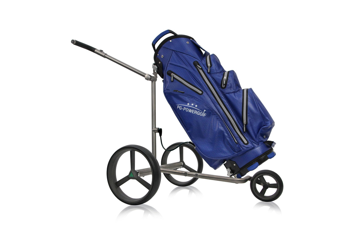 PG-Powergolf TitanCad Zorro Flat Elektrotrolley (Lithium-Ionen-Akku 45+ Loch) Golftrolley Elektrisch PG-Powergolf