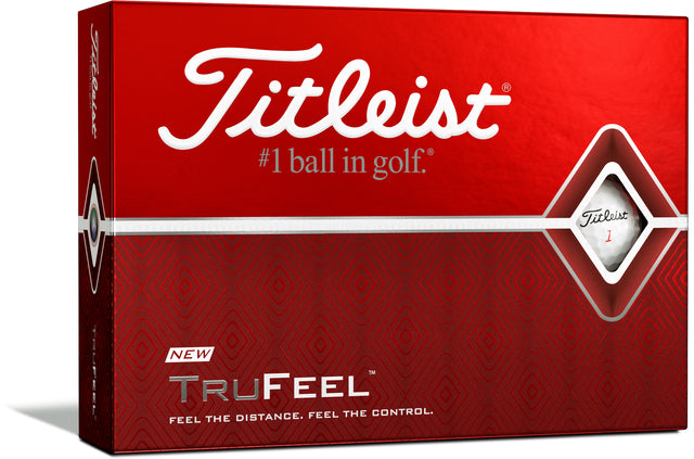 Titleist TruFeel Golfball weiß bedruckbar Golfbälle bedruckbar Titleist Golf