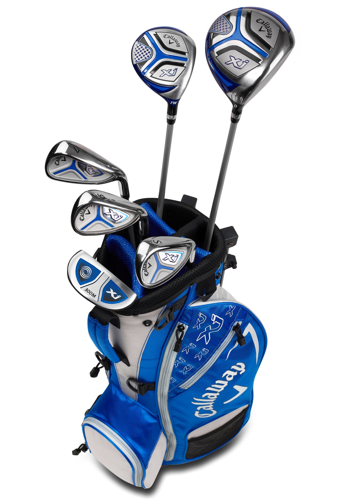 Callaway XJ Junior Set - RH 4PC Blue Golf Set Callaway