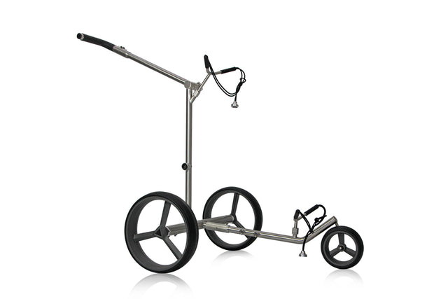 PG-Powergolf SteelCad Zorro Click Elektrotrolley (Lithium-Ionen-Akku 45+ Loch) Golftrolley Elektrisch PG-Powergolf