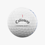 Callaway Chrome Soft Triple Track Golfbälle - 12er-Pack Golfbälle Callaway