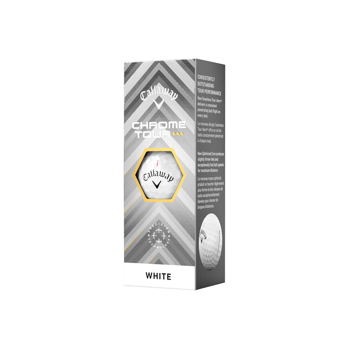 Callaway Chrome Tour Triple Diamond Golfbälle – 12er-Pack Golfbälle Callaway