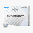 Callaway Supersoft Splatter 360 Golfbälle blau – 12er Pack Golfbälle Callaway