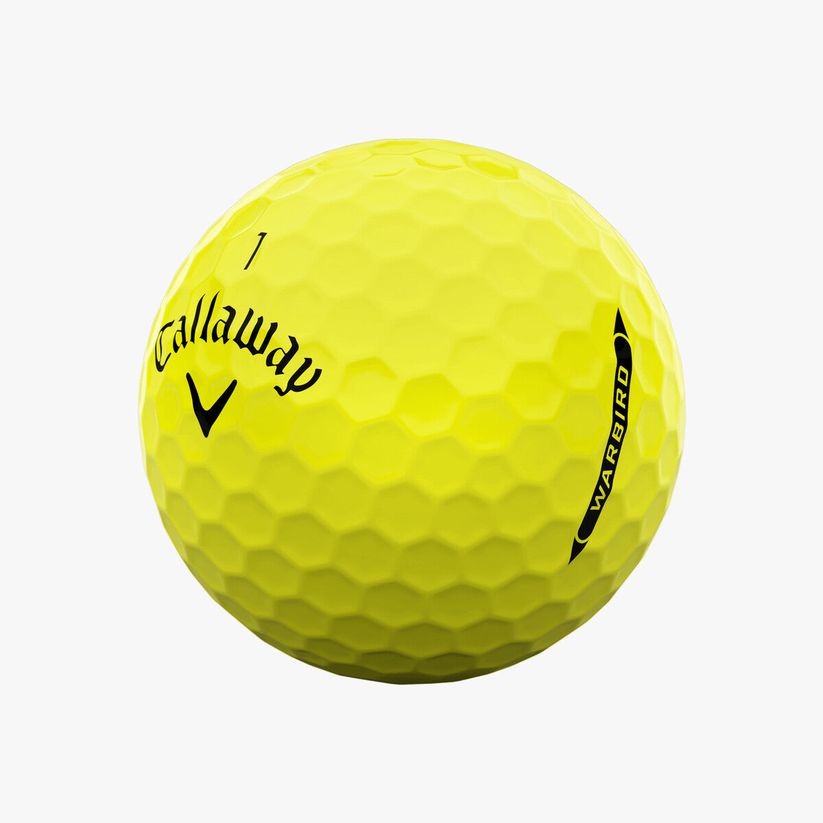 Callaway Warbird Distance+ Golfbälle gelb – 12er Pack Golfbälle Callaway