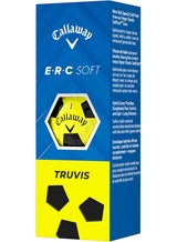 Callaway ERC Soft Truvis Golfbälle - gelb - 12er Pack Golfbälle Callaway