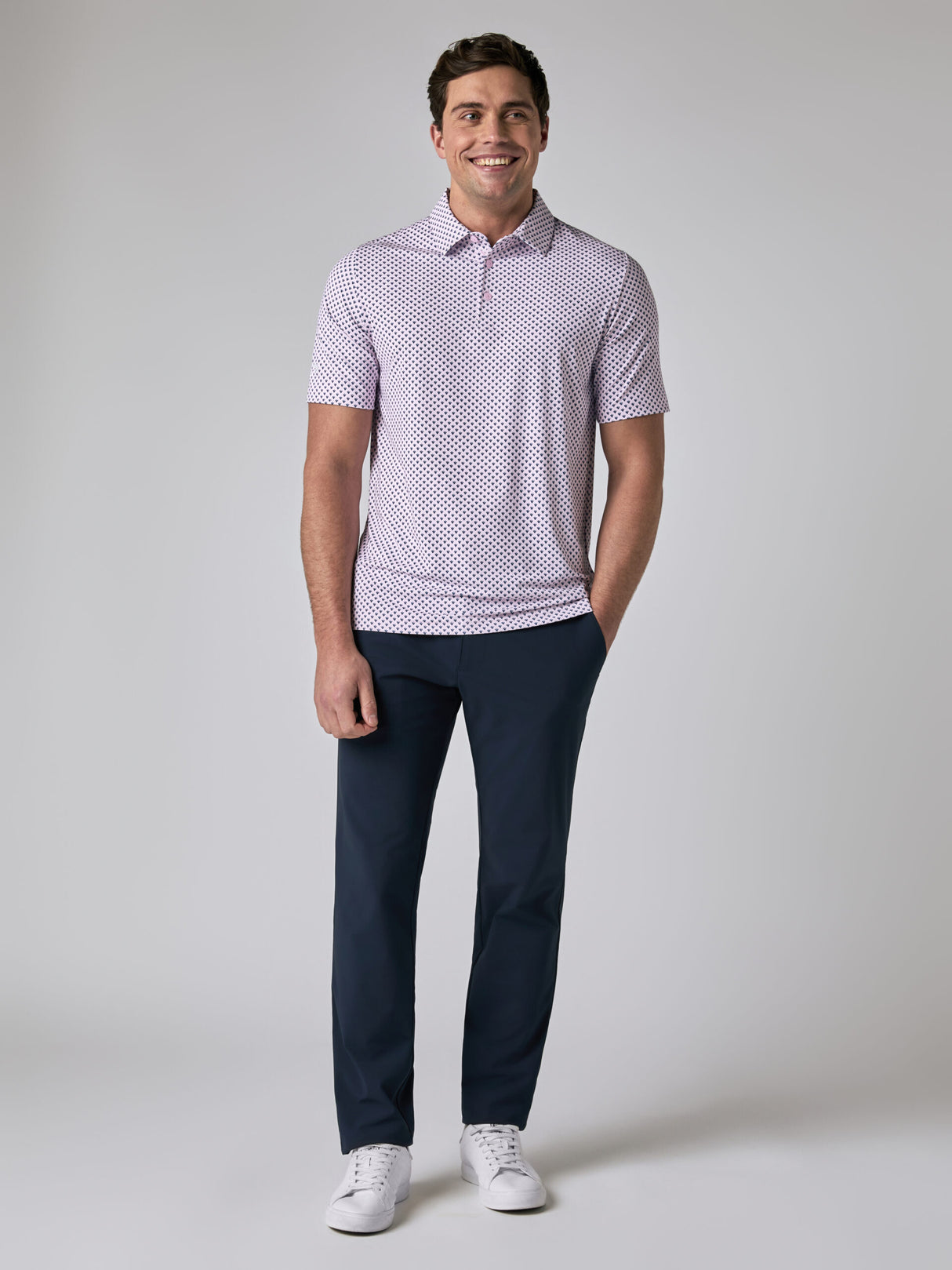 Polo de golf imprimé Callaway pour homme