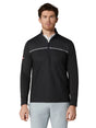 Callaway Herren Odyssey Print 1/4 Zip Langarm Caviar