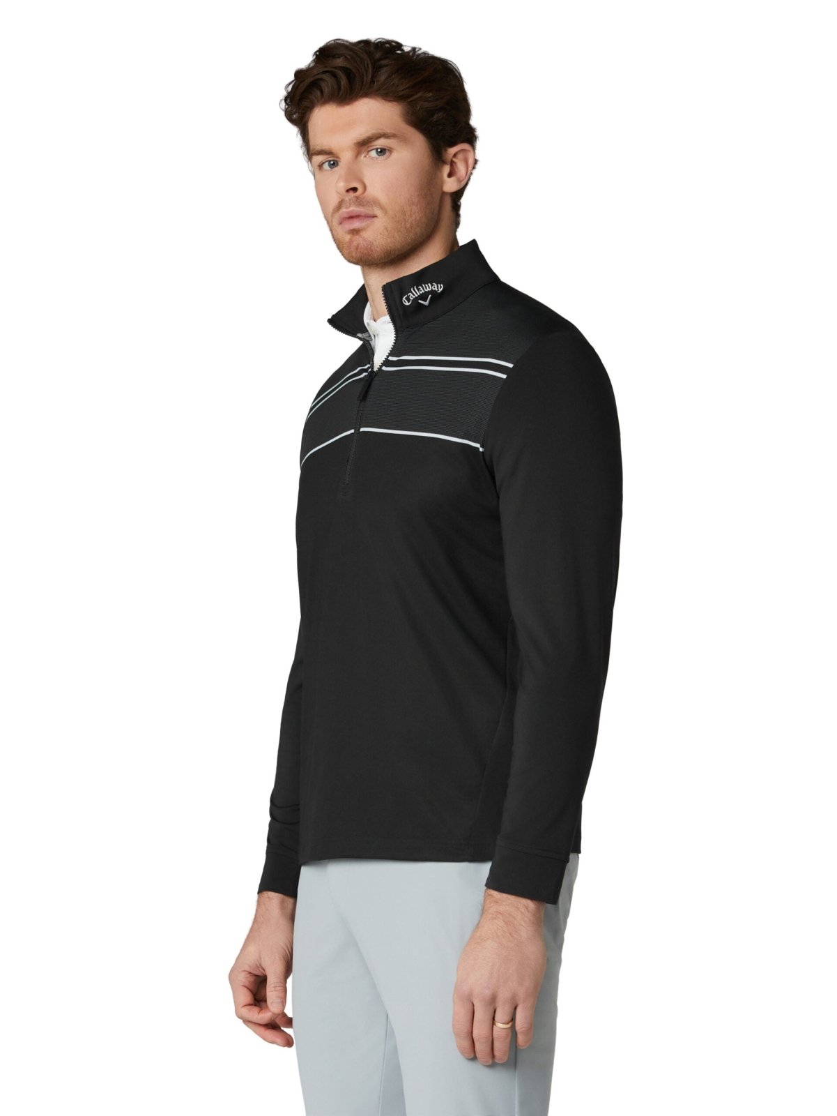 Callaway Men's Blocked Printed Pullover