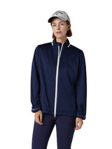 Callaway Damen Wind- und Wasserabweisende Golfjacke Peacoat Ansicht 2