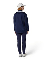 Callaway Damen Wind- und Wasserabweisende Golfjacke Peacoat Ansicht 3