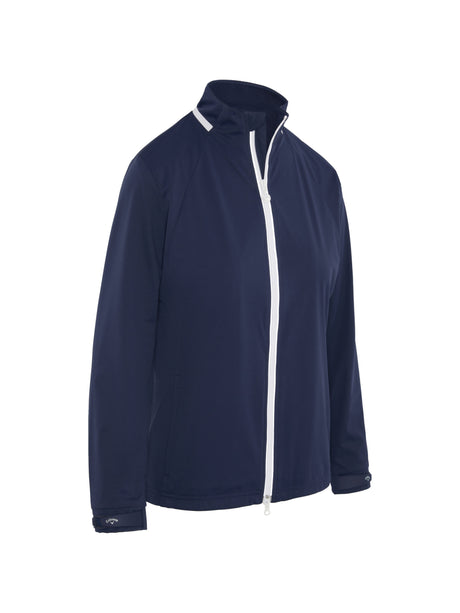 Callaway Damen Wind- und Wasserabweisende Golfjacke Peacoat