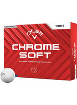 Callaway Chrome Soft 2024 Golfbälle – 12er-Pack Golfbälle Callaway