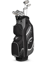 Callaway Solaire Damen Komplettset 10-teilig Golf Set Callaway Schwarz Rechtshänder Regular