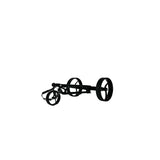 Elektro Golf Trolley Ranger Aluminium schwarz (Inkl. Zubehör) Trendgolf