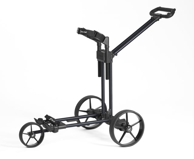 Flat Cat Gear Elektrotrolley 2025 Golftrolley Elektrisch Flat Cat Golf schwarz
