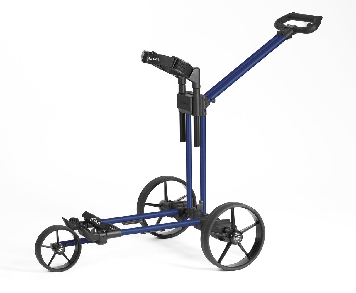 Flat Cat Gear Elektrotrolley 2025 Golftrolley Elektrisch Flat Cat Golf Deep-Blau (+99.00€)