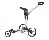 Flat Cat Gear Elektrotrolley 2025 Golftrolley Elektrisch Flat Cat Golf silber