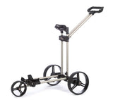 Flat Cat Gear Elektrotrolley 2025 Golftrolley Elektrisch Flat Cat Golf Brushed-Silber (+99.00€)