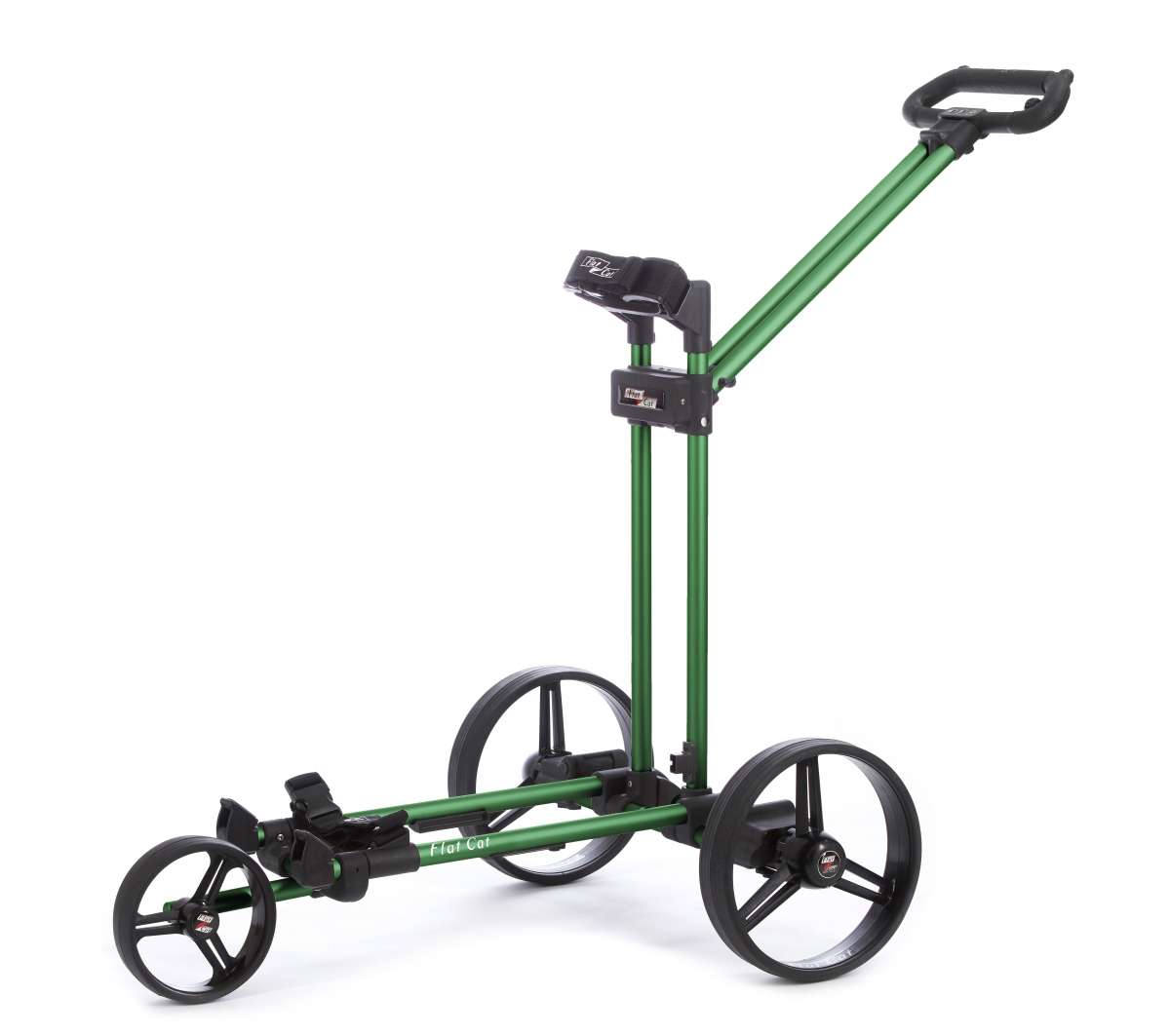 Flat Cat Gear Elektrotrolley 2025 Golftrolley Elektrisch Flat Cat Golf Shining-Grün (+99.00€)