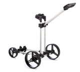 Flat Cat Gear Elektrotrolley 2025 Golftrolley Elektrisch Flat Cat Golf silber