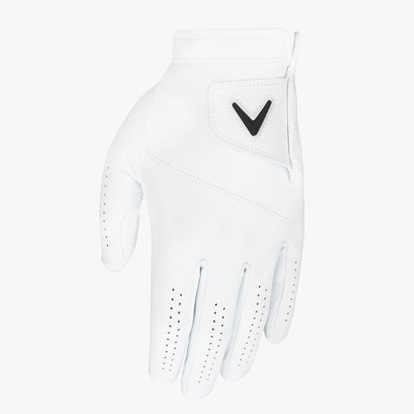 Callaway Tour Authentic Golfhandschuh 2025 – Herren linke Hand – weiß Golfhandschuhe Callaway