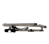 Haicaddy® HC9 Elektrocaddy - Edelstahl gebürstet Golftrolley Elektrisch Tourmade