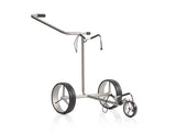 JuStar SILVER 3-Rad manuell Golftrolley Golftrolley Justar Golf