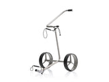 JuStar SILVER manuell 2-Rad Golftrolley Golftrolley Justar Golf