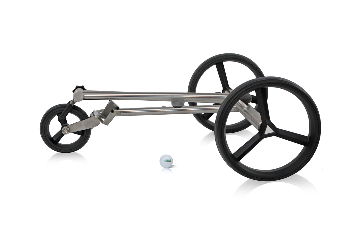 PG-Powergolf Nitro Flat Steel Elektrotrolley Golftrolley Elektrisch PG-Powergolf