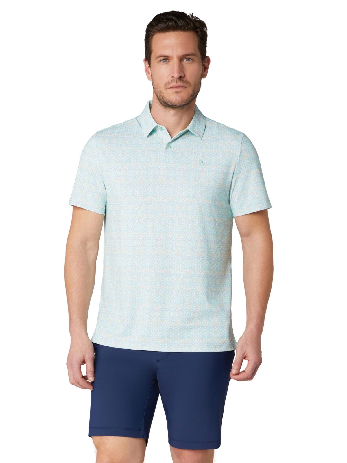 Herenpolo Original Penguin Floral