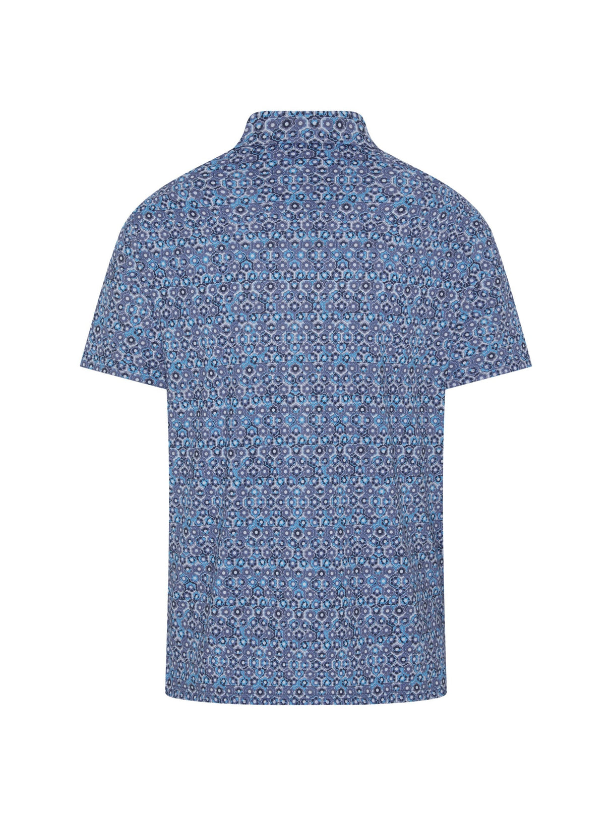 Penguin Heritage Framed Floral Polo, Produkt hinten, Penguin, Herrenpolo, Golfbekleidung - Golf24.com