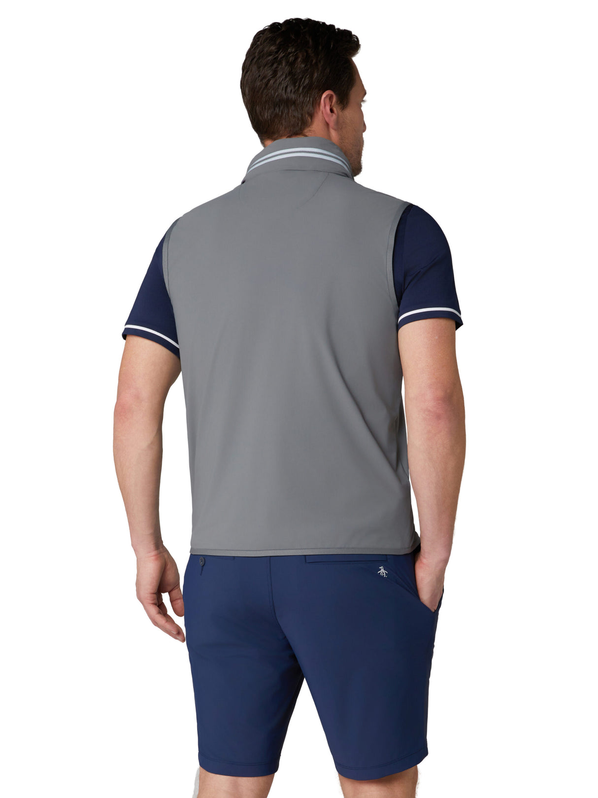 Gilet coupe-vent Original Penguin Legacy à fermeture éclair intégrale