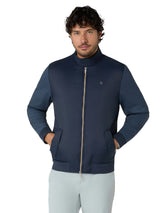 Original Penguin Insulated Harrington Jacke Black Iris Bijou Heather