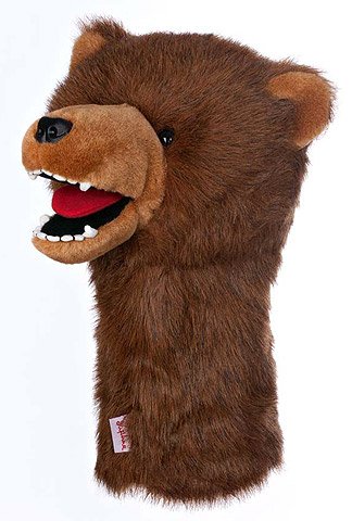 Daphnes Headcovers für Hybride und Rescues - Grizzly-Bear Daphnes Golf