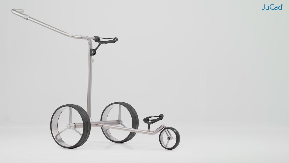 Jucad Drive Edelstahl 2.0 Elektro- Golftrolley Golftrolley Elektrisch Jucad Golf